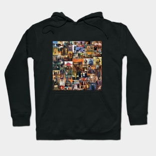 Edvard Munch Mosaic Hoodie